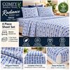 Image 1 : Comfy Bamboo World Queen 4-Piece Sheet Set