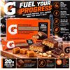 Image 1 : Gatorade Whey Protein Bars 12 Pack Chocolate Caramel 80g