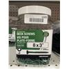 Image 2 : Hillman 8x3 Inch Deck Screws, 250 pcs, Green