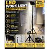 Image 1 : LED Work Light With Tripod Stand, 2-Pack