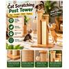 Image 1 : Amazon Basics Triple Cat Scratching Post Beige