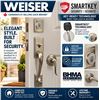 Image 1 : Weiser Lockset Satin Nickel SmartKey Grade 2
