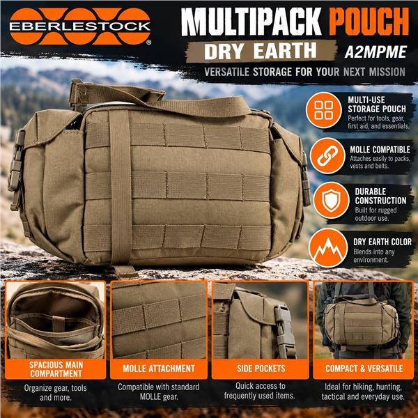 Eberlestock MultiPack Pouch Dry Earth A2MPME