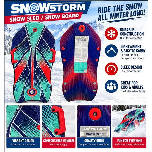Sno-Storm Vipernex 50" Snow Sled
