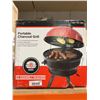 Image 2 : Portable Charcoal Grill Red Steel 8 Burger apacity
