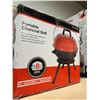 Image 3 : Portable Charcoal Grill Red Steel 8 Burger apacity