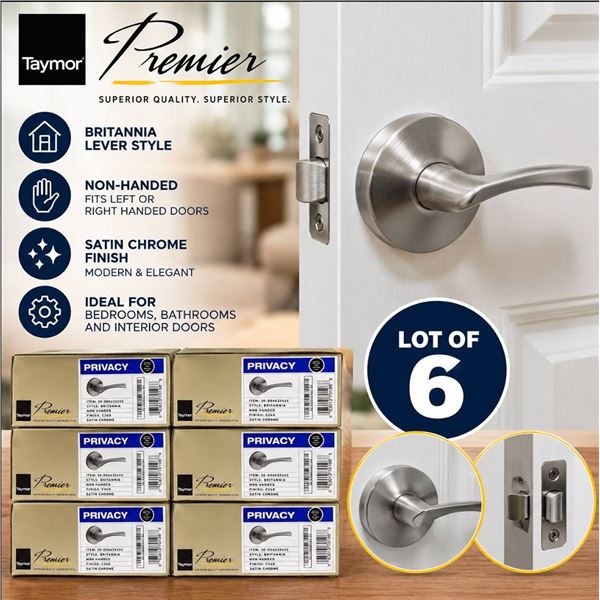 6 Taymor Premier Britannia Privacy Levers