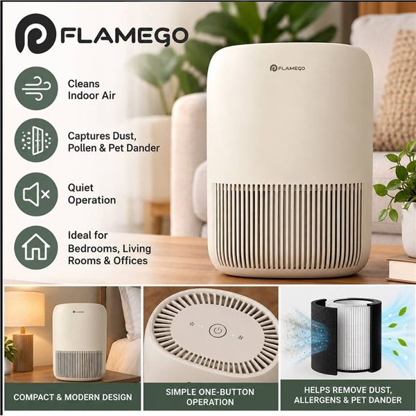 Dreamegg True HEPA Air Purifier White