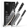 Image 2 : Haugo Ronin Series Damascus Knife 3 Pc Set