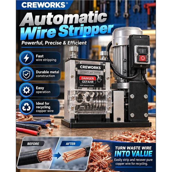 Creworks Automatic Wire Stripper WSM-NM30