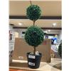 Image 2 : Outsunny 26" Artificial Topiary Plant in Pot