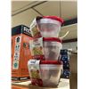 Image 4 : Rubbermaid TakeAlongs 6.2 Cup Medium Bowls, 9 Pc