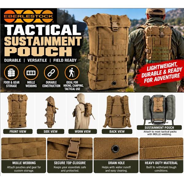 Eberlestock A4SBMC Coyote Sustainment Pouch
