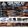 Image 1 : Pit Boss Food Prep Kit Knife Shears Gloves Set