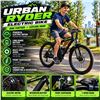 Image 1 : Urban Ryder Electric Bicycle, Black, URMEN12
