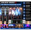 Image 1 : Golden Mars Wireless Microphone Set