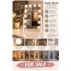 Image 1 : Hollywood Makeup Mirror 12 Bulbs, Magnifier