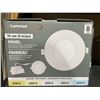 Image 2 : Luminus LED 4" Panel Light 8-Pack Selectable