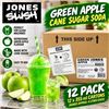 Image 1 : Jones Green Apple Soda Syrup 720ml x12