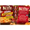 Image 1 : Kettle Brand Loaded Ketchup Chips 12x198g