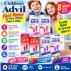 Image 1 : 6 Children's Advil 210ml,2 Bubble Gum, 2 Grape, and 2 Raspberry