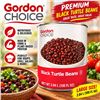 Image 1 : Gordon Choice Black Turtle Beans 2.84L Can
