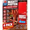 Image 1 : Maple Leaf Mighty Protein BBQ Chicken Sticks 4 x 384g (12x32g)