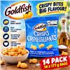 Image 1 : Goldfish Salt & Vinegar Crisps 177g Bag x 14