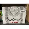 Image 2 : Budweiser Zero 12 Pack 355mL Cans