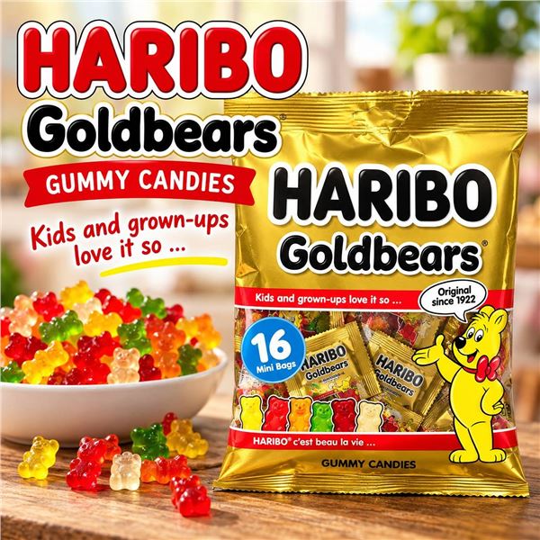 Haribo Goldbears 20 x 221g Mini Packs