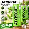 Image 1 : Atypique Mojito Non-Alcoholic 12 x 355mL