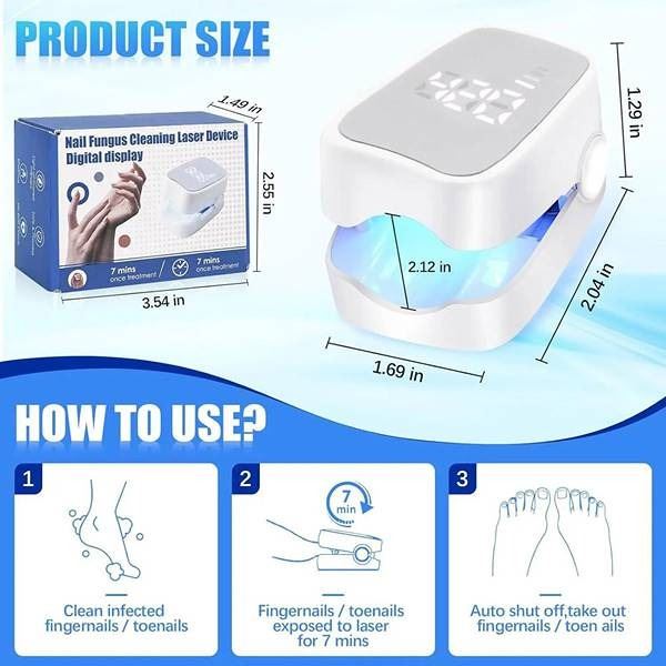 Nail Fungus Cleaning Laser Device 400mAh