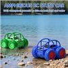 Image 1 : Amphibious RC Stunt Car 989-12 Remote Control Color May Vary
