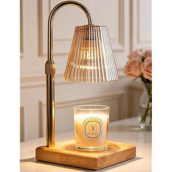 Allanmen Candle Warmer Lamp With 2 Bulbs