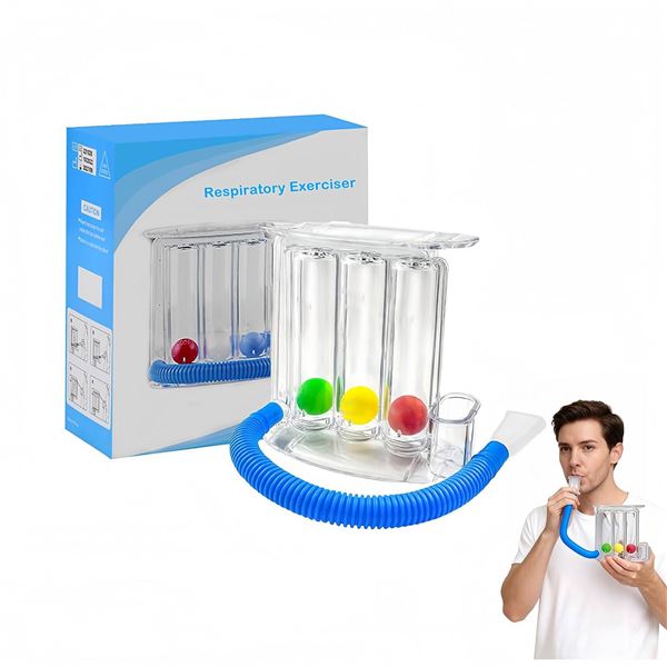 Respiratory Exerciser with Flow Indicator