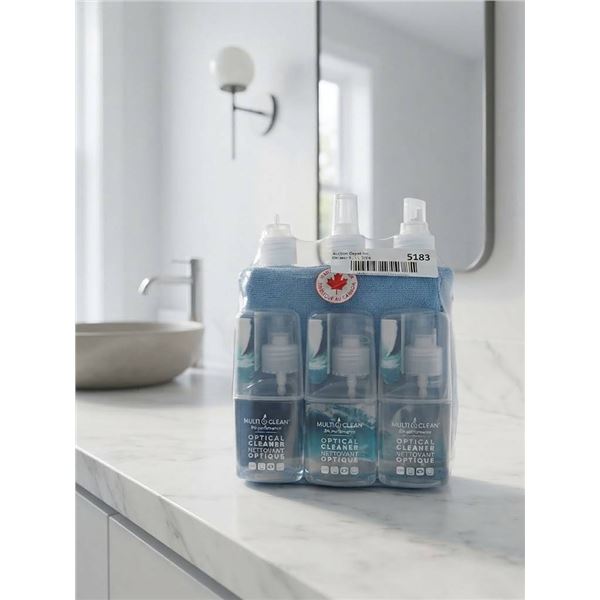 Multi Clean Optical Cleaner 6x250ml with Cloth