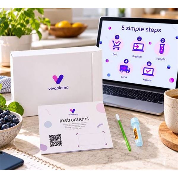 VivaBiome Advanced DNA Test Kit Sealed