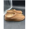 Image 2 : Shearling Lined Suede Slippers Size US Ladies 9 Mens 8