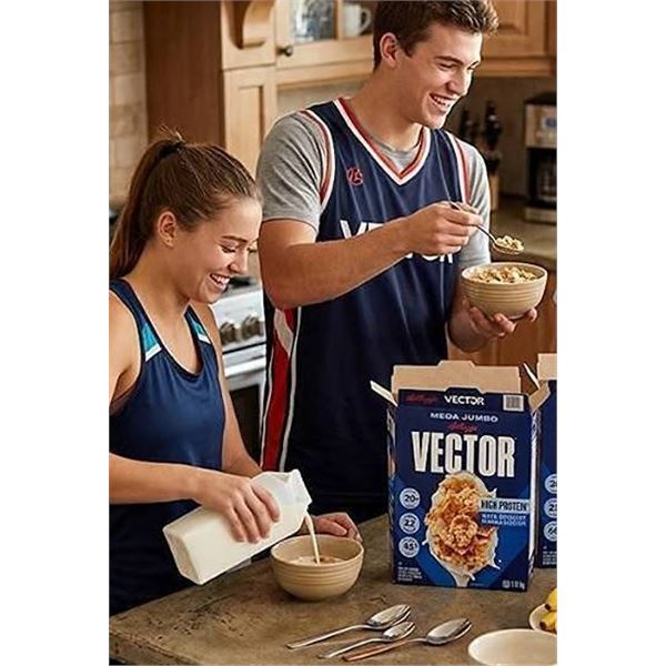 Kellogg's Vector Mega Jumbo 1.13kg Cereal Box