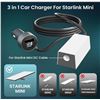 Image 1 : ABLian Starlink Mini Car Adapter 3-in-1 Booster