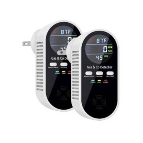 2 Pack of FLUNGSKY KH168 Carbon Monoxide Gas Detector