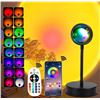 Image 1 : RGB Sunset Lamp Projector with Remote