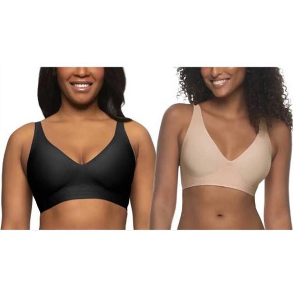 Buffalo David Bitton Wire-Free Bra 2 Pack M