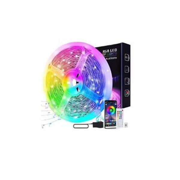 Lxyoug 65ft RGB LED Strip Lights With Remote