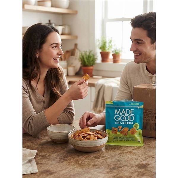 MadeGood Sweet Potato Crackers 6 x 142g Case
