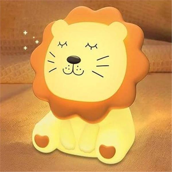Nawchedo Kids Lion Night Light Rechargeable