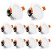 Image 1 : 7W LED Downlight Daylight White 10 Pack