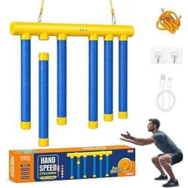 Hand Speed Challenge Drop Stick Reflex Game Set