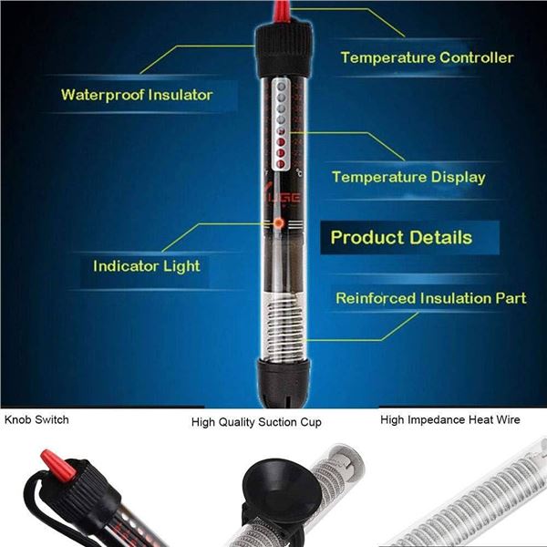 Nuochong RC-200-50 50W Aquarium Heater