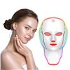 Image 1 : LED Light Therapy Mask, 7 Colours, New